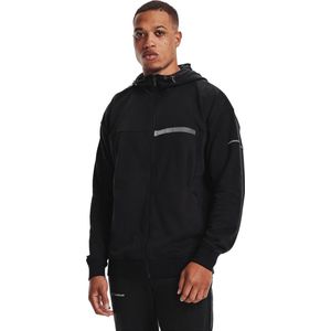 RIVAL - TERRY AMP Full Zip Hoodie - Black - French Terry - Loose Fit