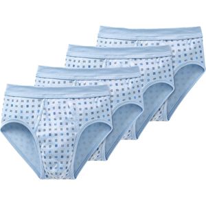 Schiesser Heren sportslip 4 pack Cotton Essentials fijnrib