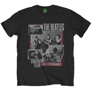 The Beatles - Final Performance Heren T-shirt - M - Zwart