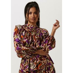 Amaya Amsterdam Piper Blouse Dames - Jurken - Multi - Maat XS
