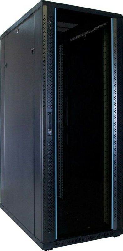 DSIT 32U serverkast met glazen deur 600x1000x1600mm (BxDxH) - serverbehuizing - serverrack - 19 inch
