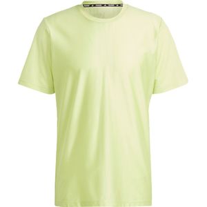 adidas Performance HIIT Workout 3-Stripes T-shirt - Heren - Groen- L