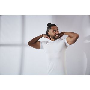 V-nus Dry Comfort Wit Ronde Hals 2-pack L