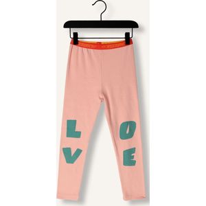 Jelly Mallow Love Legging Broeken Meisjes - Lichtroze - Maat 2-3Y