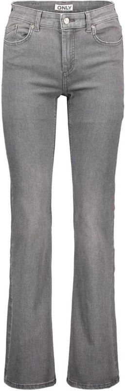 Only - Flared Jeans - Medium Grey Denim - Dames - W28 X L32