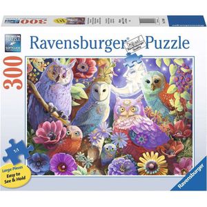 Ravensburger Puzzel Night Owl Hoot - Legpuzzel - 300 Large Format Stukjes