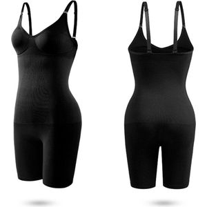 Full body shaper - zwart - shaping wear - shapers - bodysuit - slanker - strakker - shape wear - butt lifter - lifting - spandex - nylon