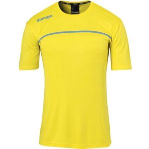 Kempa Emotion 2.0 Poly Shirt Limoen Geel-Dove Blauw Maat 3XL
