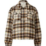 s.Oliver - Indoor-Jacke - Korte Boucléjas - Ruitpatroon