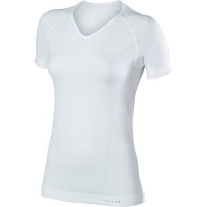 FALKE Warm Dames Shortsleeved Shirt Comfort 39112 - Wit 2860 white Dames - XS