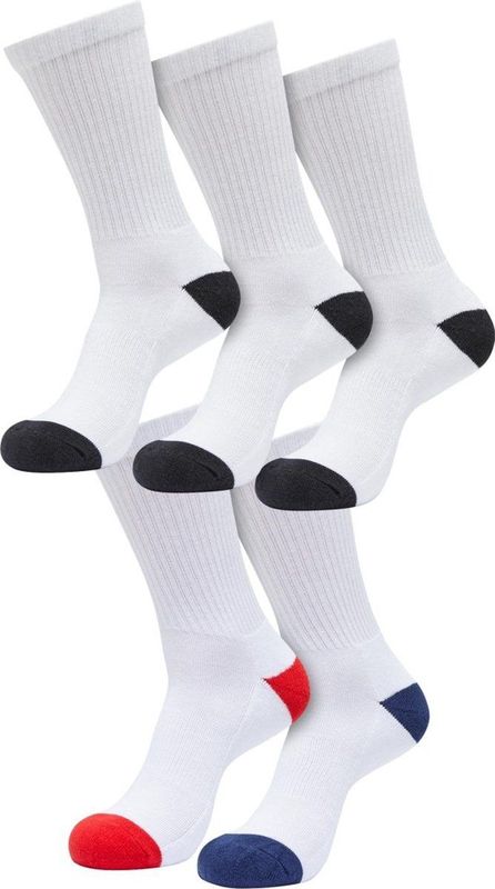 Urban Classics Sokken  blauw / rood / zwart / wit