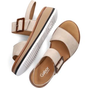 Gabor 744.4 Sandalen - Dames - Beige - Maat 42