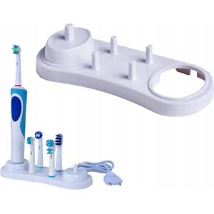 Oral-B Opbergstandaard voor Borstelkoppen en Lader - Wit