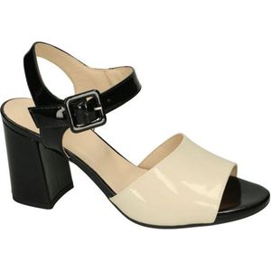 Nero Giardini - E218420DE - Sandalen - Crème - Blokhak 8 cm