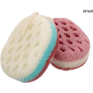 RFWR® Zachte Exfoliërende Bad Spons voor Lichaam - 2 Stuks
