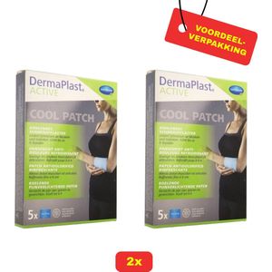 2X DermaPlast Active Cool Patch - 2x 5 stuks - Voordeelverpakking!