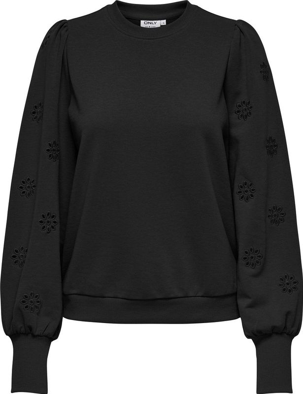 ONLY CARMAKOMA - CARFEMME PUFF EMBROIDERY UB SWT NOOS - Dames - Sweaters