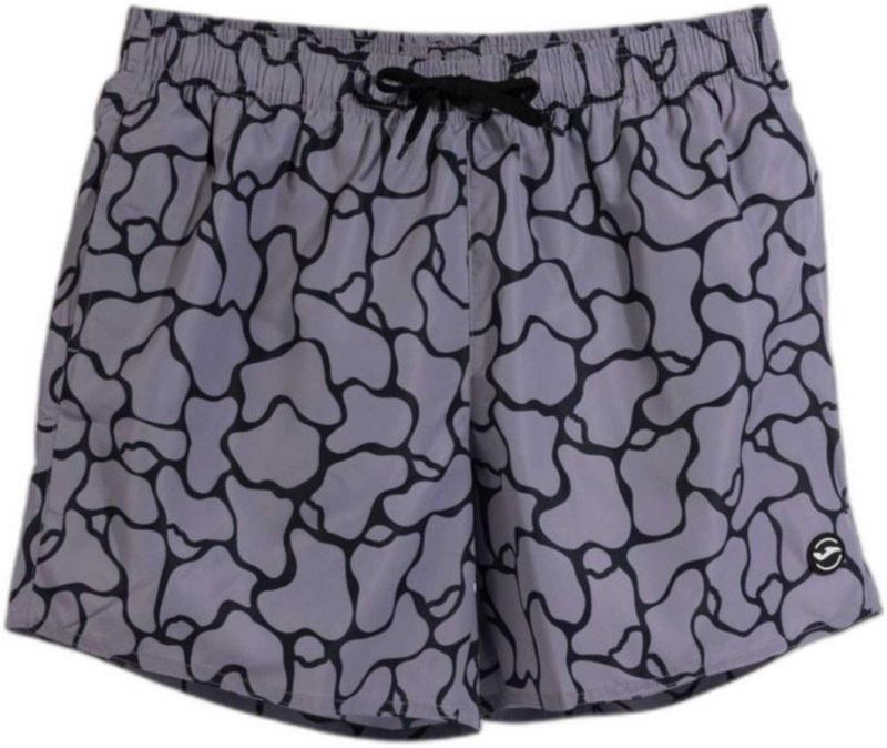 Joma - Party - Zwemshort - Grijs - Trekkoord in de Taille