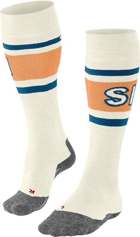 FALKE SK2 Intermediate warm dik Wol Functioneel Materiaal skisokken dames wit - maat 35-36