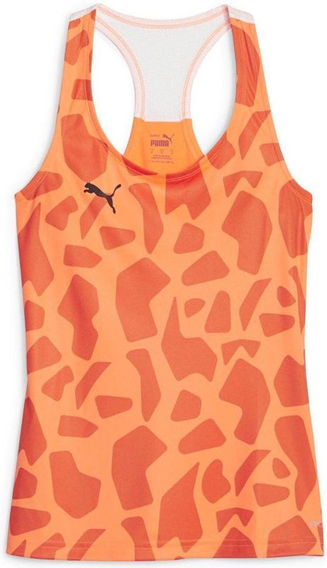 Puma - Team Liga Padel Graphic - Mouwloos T-shirt - Oranje