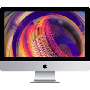 Apple iMac Intel® Core™ i3 54,6 cm (21.5"") 4096 x 2304 Pixels Alles-in-één-pc 8 GB DDR4-SDRAM 1 TB HDD AMD Radeon Pro 555X macOS Mojave 10.14 Wi-Fi 5 (802.11ac) Zilver