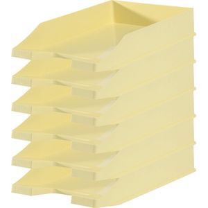 HAN brievenbak - A4 - plastic - pastel geel - 10 stuks - HA-1027-X-815D
