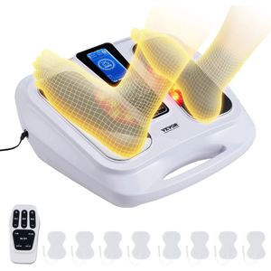 TrendWave Voetcirculatiestimulator met Warmte – Voeten Massage – Elektrische Voetstimulator Bloedcirculatie Pijnverlichting