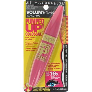 Maybelline Colossal Pumped Up Mascara - 214 Glam Black