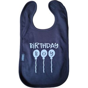 Birthday boy - slab - verjaardag - geschenk -  baby  - peuter- knoeien