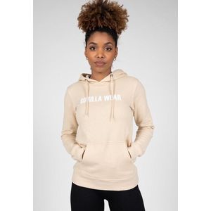 Gorilla Wear Charlotte Hoodie - Beige - S