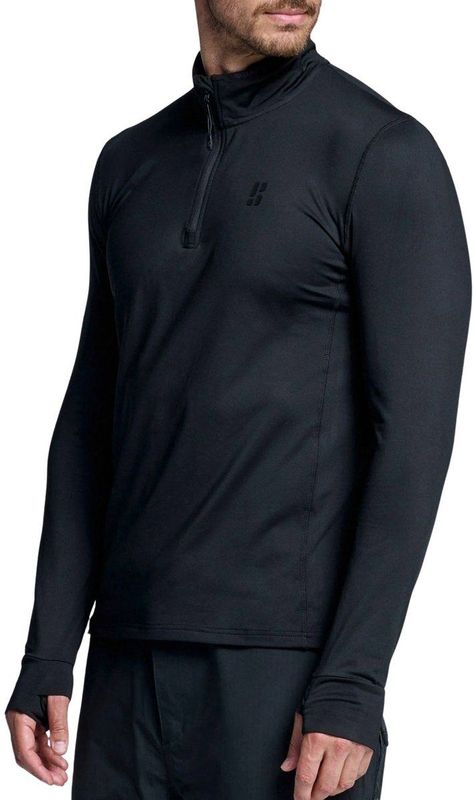 Poederbaas Midlayer Pully - Skipully - Heren - Four Seasons Lightweight 2.0 - Zwart - Maat S