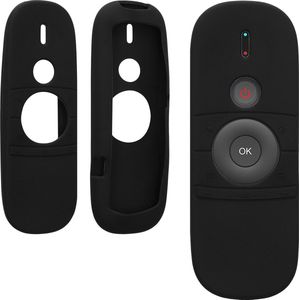 kwmobile hoes geschikt voor WeChip W1 Remote - Siliconen anti-slip hoes voor afstandsbediening in zwart
