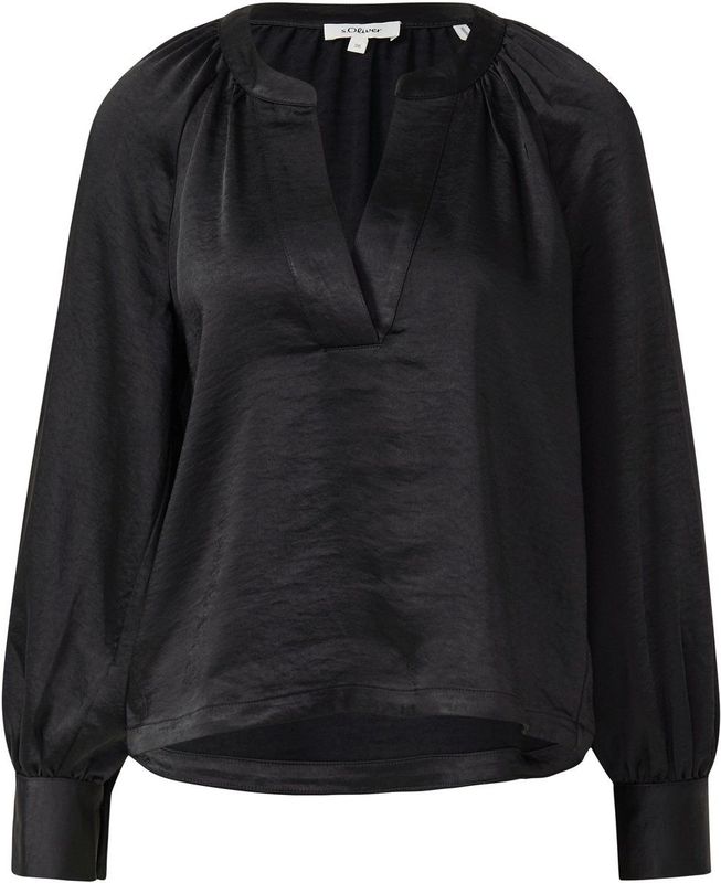 Bluse - Tuniekblouse - Zacht Satijn