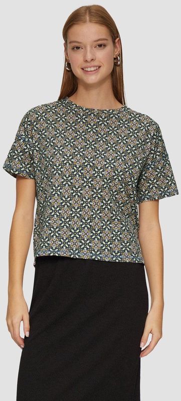 Q/S designed by - T-shirt - Maat XS - - 54A0 BLUE -