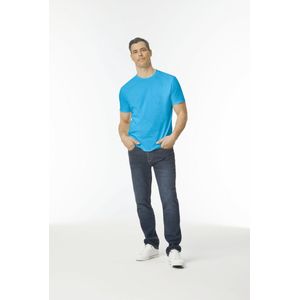 Gildan T-shirt voor volwassenen Softstyle GI980 - Carribean Blue - L