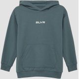 s.Oliver - Hoodie - Blauw - Katoen - Met Capuchon