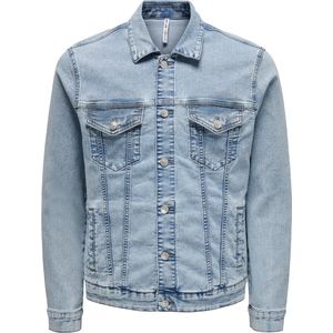 ONLY & SONS ONSCOIN L. BLUE 4334 JACKET NOOS Heren Jas - Maat M