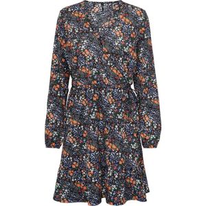 ONLY ONLOVA WRAP DRESS JRS Dames Jurk - Maat XL