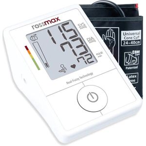 Rossmax X1 - Bloeddrukmeter Bovenarm - Klinisch Gevalideerd - Incl. Opbergzak en Batterijen