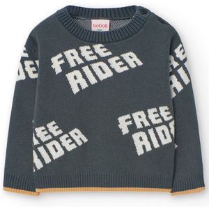Boboli - Knitwear - Trui - Grijs - 6 Years - Jongens