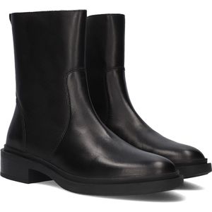 Omoda Tirza-04 Enkellaarsjes - Enkelboots met rits - Dames - Zwart - Maat 41