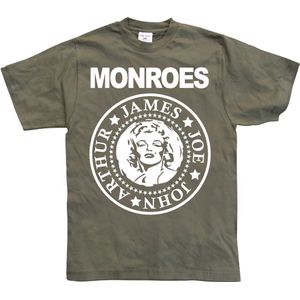 Marilyn Monroe T-Shirts SH-1-15139-H10-5 Olive-S