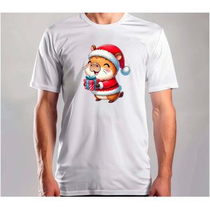 Cozy Capy Kersttime - T Shirt - MerryChristmas - ChristmasVibes - Funny - Sarcasm - VrolijkKerstfeest - Kerstmis - Grappig - Sarcasme - Capybara - Capy