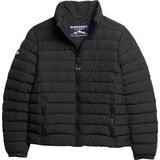 Superdry Fuji Emb Padded Jacket Heren Jas - Black - Maat L