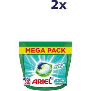 2x Ariel Pods 3in1 - 50sc 1025gr - ochtenddauw