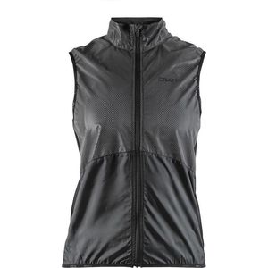 Craft Glow Vest Fietsjack - Dames - Maat M - Black/Zwart