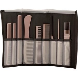 Jaguar-Solingen - A-Line - 9-delige Kammenset - Roze - Antistatisch