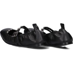 Stefano Lauran - Ballerina's - Zwart - Leer