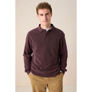 Sissy-Boy - Badstof Sweater - Bruin - Regular Fit