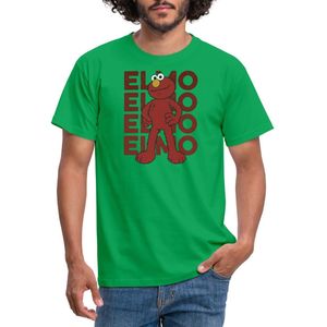 Sesamstraat Elmo Pose Mannen T-shirt